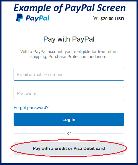 PayPal CreditCard Example