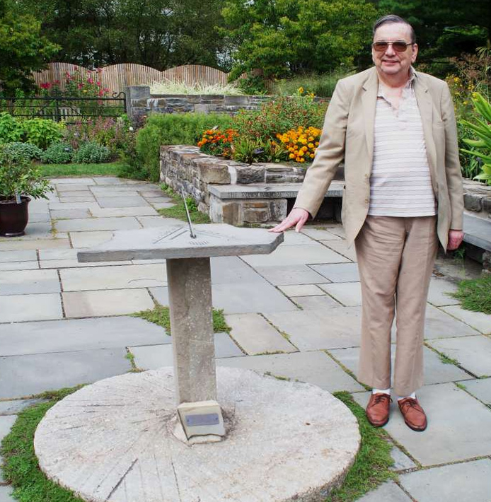 Richard Mallet at Cornell Univ. Sundial