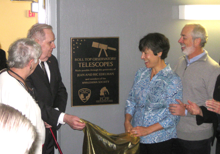 Analemma Society Jacque and Charles Olin and Donors Jean and Ric Edelman