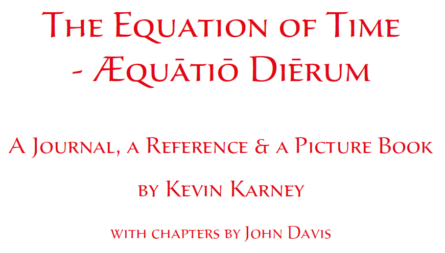 Equation of Time