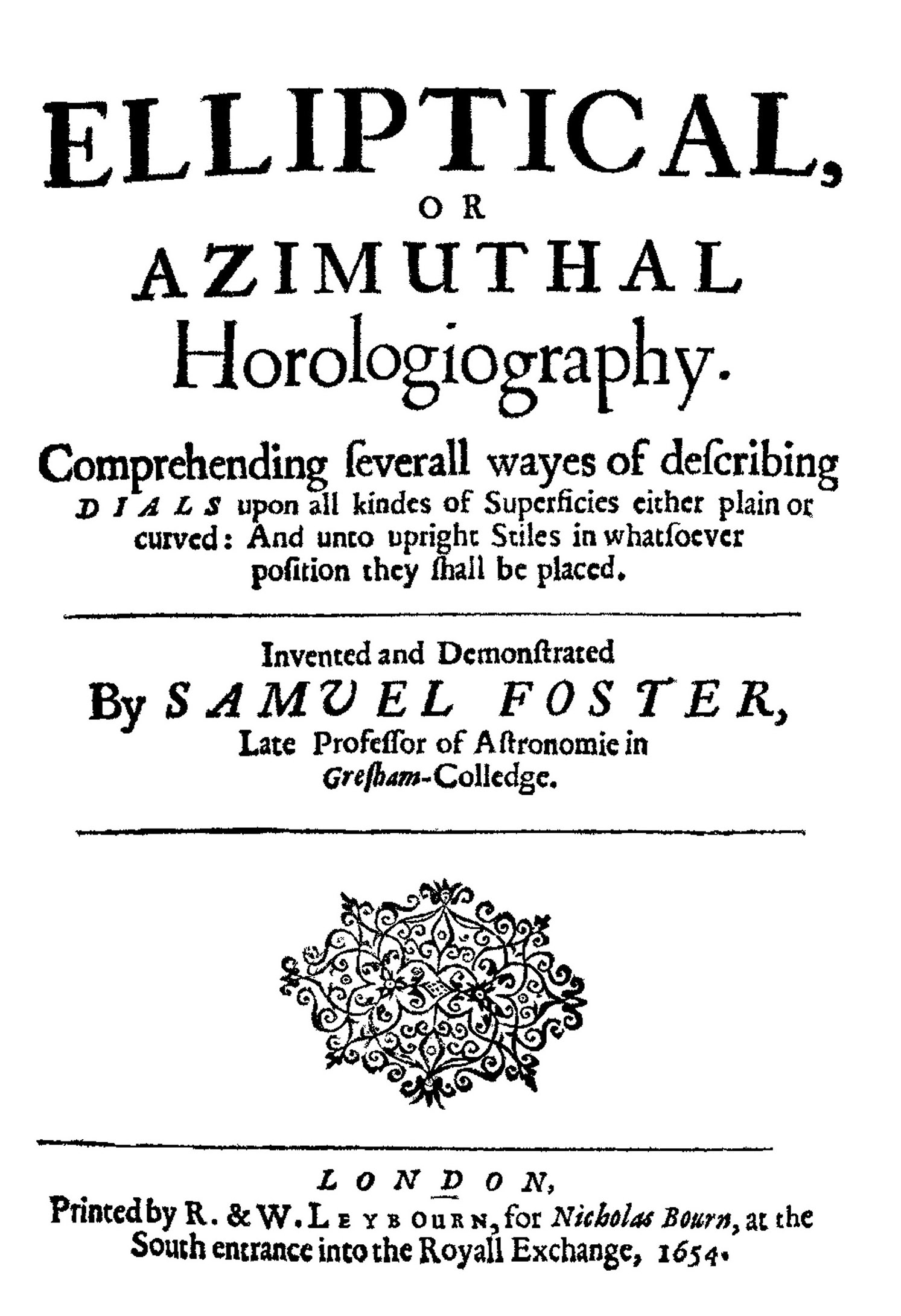 Foster1654EllipticalHorologiography