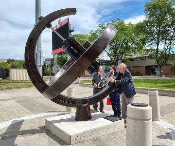 Sundial Dedicated at York University in Toronto