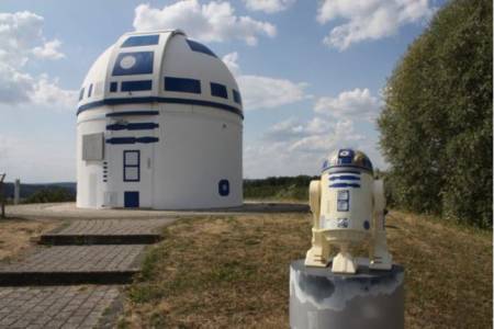 Germany Observatory Gets Unusual Paint Over