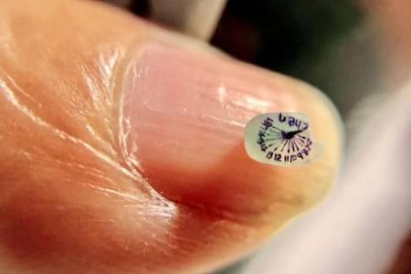 Guiness Record for Smallest Sundial
