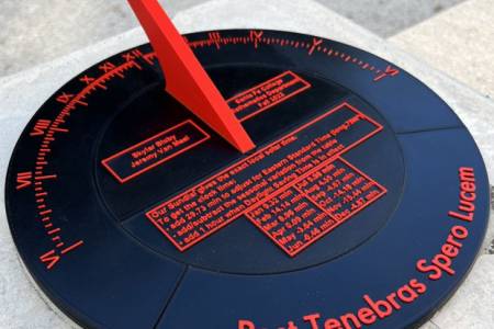 New Sundial for Kika Silva Pla Planetarium