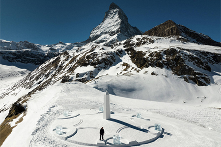 Ice Sculpture Ephemeral in Time