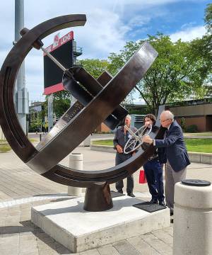 Sundial Dedicated at York University in Toronto